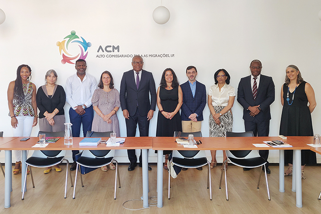 ACM recebe visita do Ministro das Comunidades de Cabo Verde