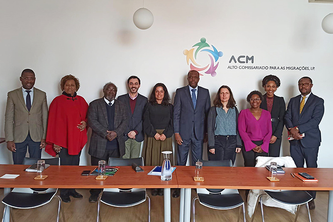 ACM recebe visita do Embaixador de Moçambique em Portugal