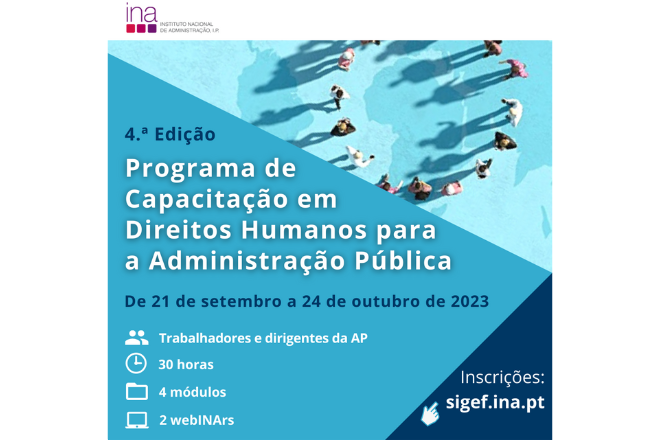 Programa de Capacitação em Direitos Humanos para a Administração Pública: Inscrições abertas