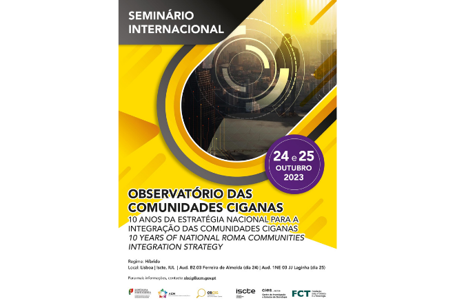 Seminário Internacional “10 Anos da Estratégia Nacional para a Integração das Comunidades Ciganas